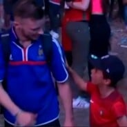 Euro 2016 : Mathis, le jeune fan du Portugal qui a consolé un Français se confie sur son geste