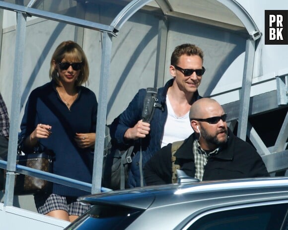 Taylor Swift et Tom Hiddleston en Australie le 11 juillet 2016