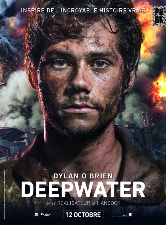 L'affiche de Dylan O'Brien pour Deepwater