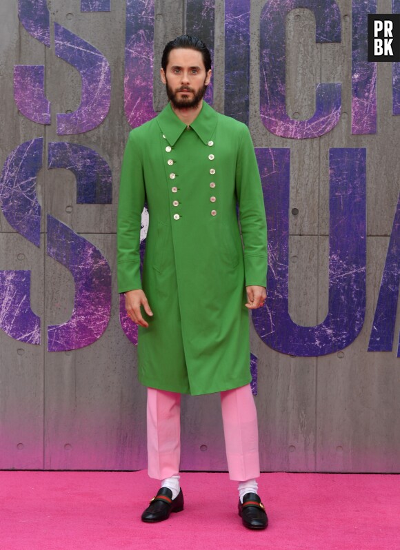 Jared Leto à la première de Suicide Squad à Londres.