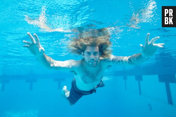 Spencer Elden, le bébé de la pochette "Nevermind" de Nirvana, photographié par John Chapple 25 ans après.