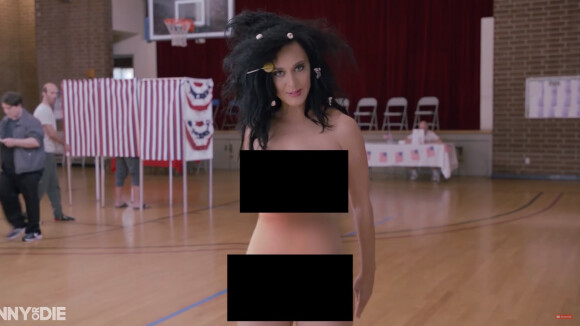 Katy Perry nue pour encourager les Américains à voter, le sketch engagé et sexy