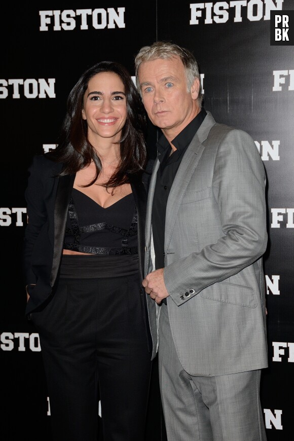 Franck Dubosc et sa femme Danièle à l'avant-première de Fiston à Paris
