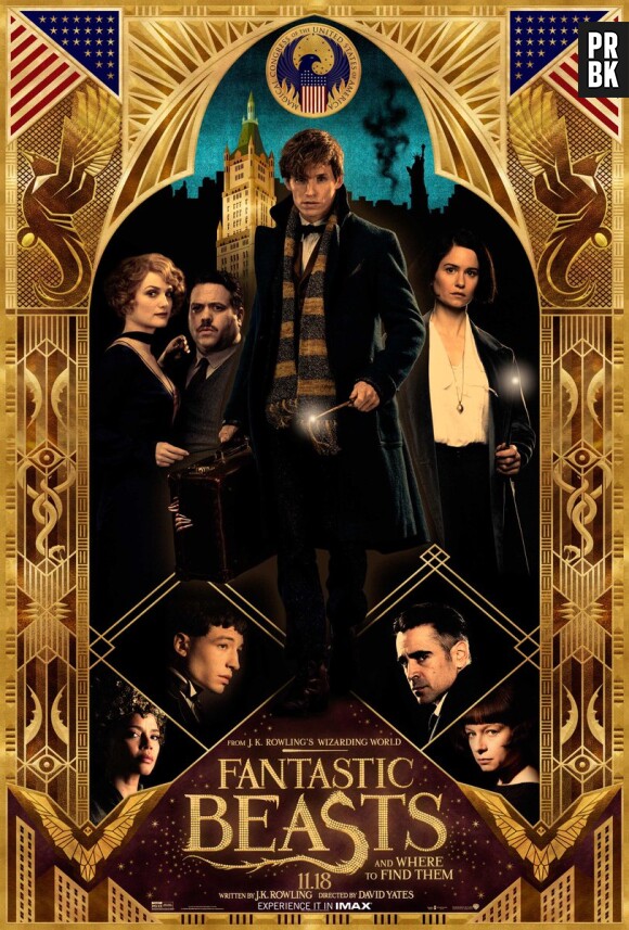 les Animaux Fantastiques : J.K. Rowling confirme 5 films pour le spin-off d'Harry Potter
