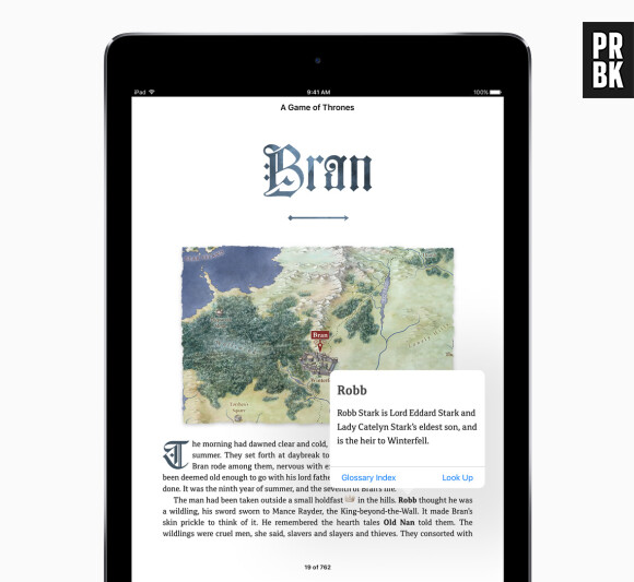 Game of Thrones on iBooks