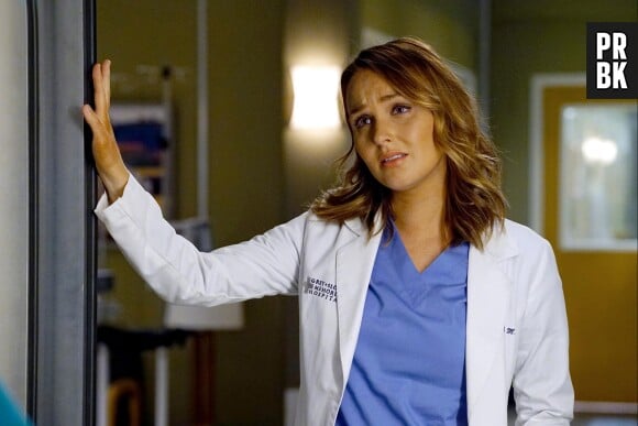 Grey's Anatomy saison 13, épisode 9 : Camilla Luddington (Jo) sur une photo