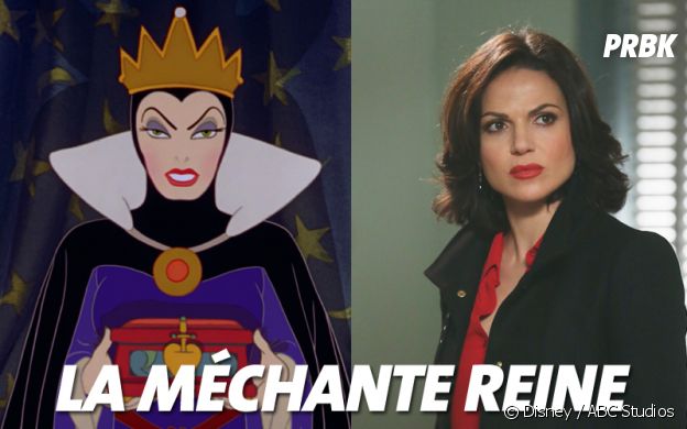 Once Upon a Time VS Disney : La méchante reine