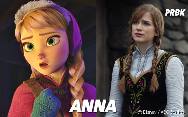 Once Upon a Time VS Disney : Anna