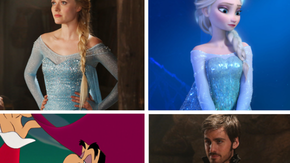 Once Upon a Time VS Disney : les personnages dans la série et dans les films