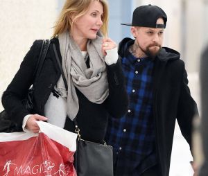 Cameron Diaz et son mari Benji Madden