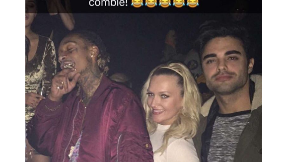 Julien Marlon (Les Princes de l'amour 4) pose avec Wiz Khalifa, Astrid le clashe