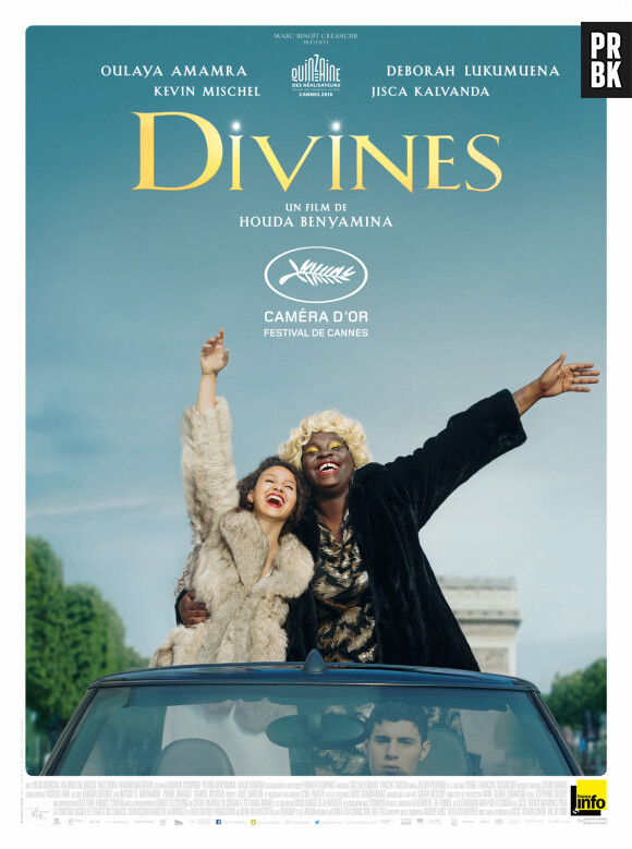 L'affiche du film Divines.