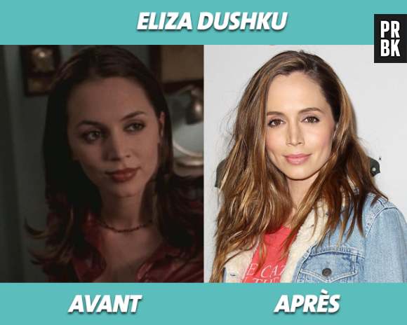 Eliza Dushku dans Buffy contre les vampires et aujourd'hui