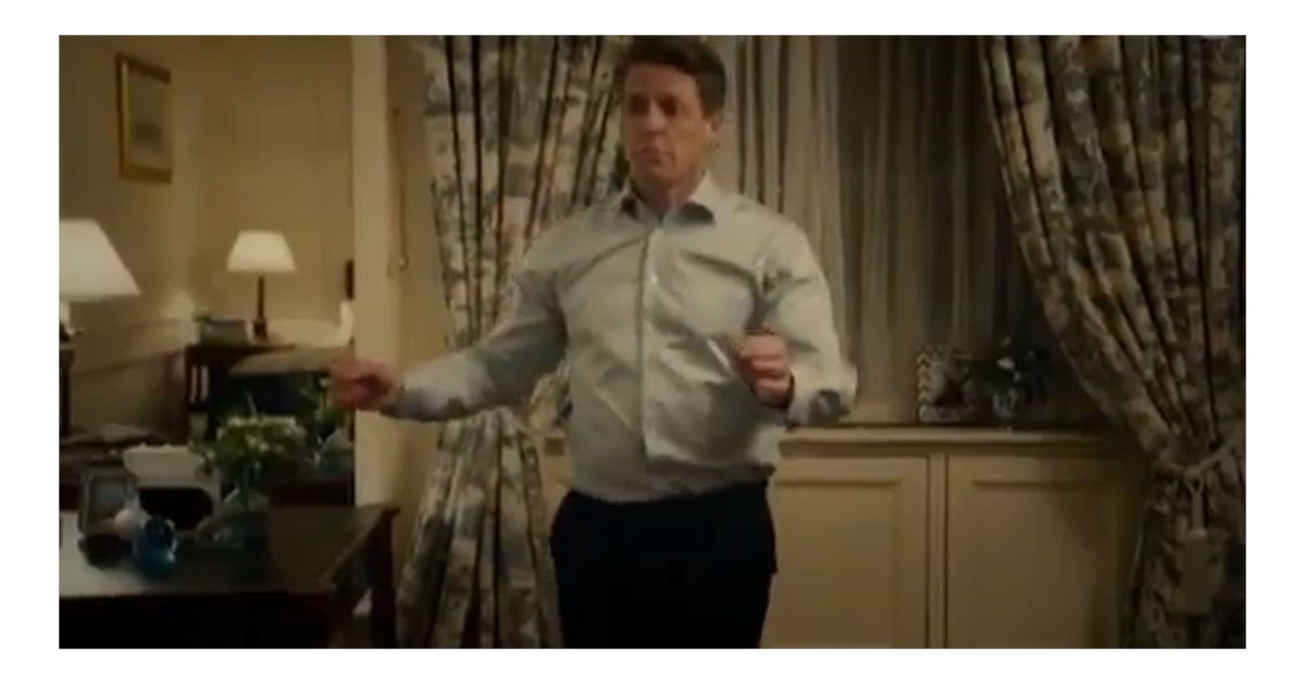 Love Actually 2 découvrez la nouvelle danse délirante de Hugh Grant