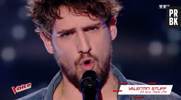 The Voice 6 : Valentin intrigue avec sa voix grave