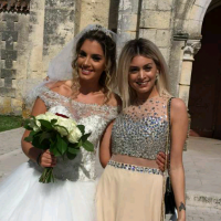 Mélanie Da Cruz sublime pour le mariage de sa meilleure amie Myriam