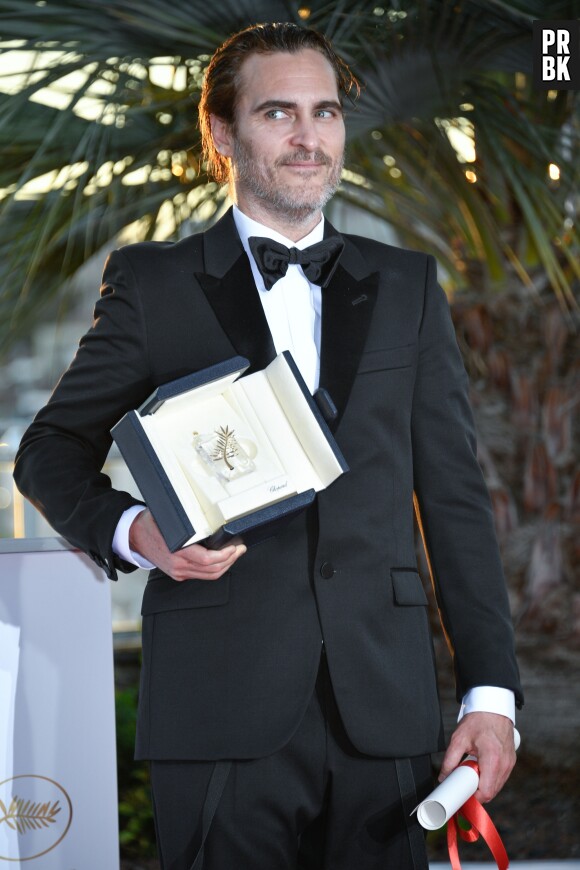 Joaquin Phoenix récompensé au Festival de Cannes 2017 pour You Were Never Really Here
