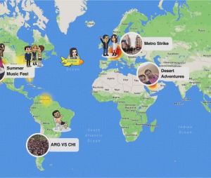 Snapchat permet désormais de géolocaliser ses amis
