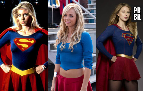 Supergirl saison 1 : Helen Slater, Laura Vandervoort et Melissa Benoist dans le rôle de Supergirl