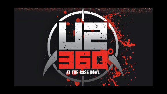 U2 ... un nouveau teaser de leur DVD live ... 360 At The Rose Bowl