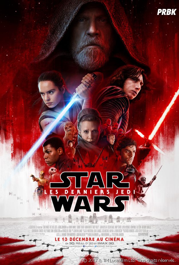 Concours Star Wars les derniers jedi.