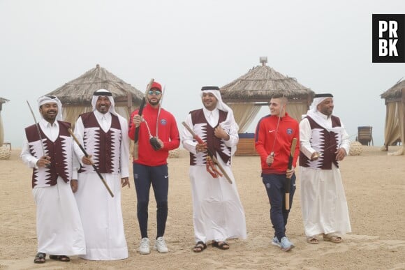PSG : les joueurs à la découverte du Qatar