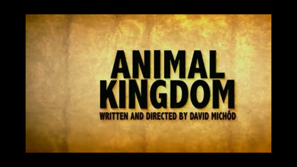 Animal Kingdom ... Regardez la première bande annonce en VO
