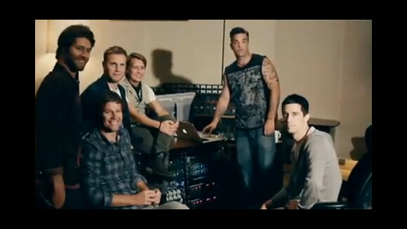 Robbie Williams réintègre son groupe originel ... Take that