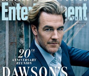 James Van Der Beek pose pour les retrouvailles de Dawson pour fêter les 20 ans de la série