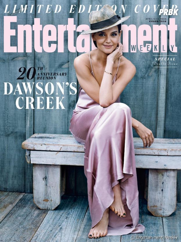 Katie Holmes pose pour les retrouvailles de Dawson pour fêter les 20 ans de la série