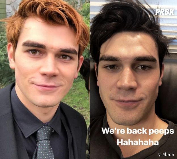 K.J. Apa (Riverdale) n'est plus roux : celui qui incarne Archie est métamorphosé avec des cheveux noirs !