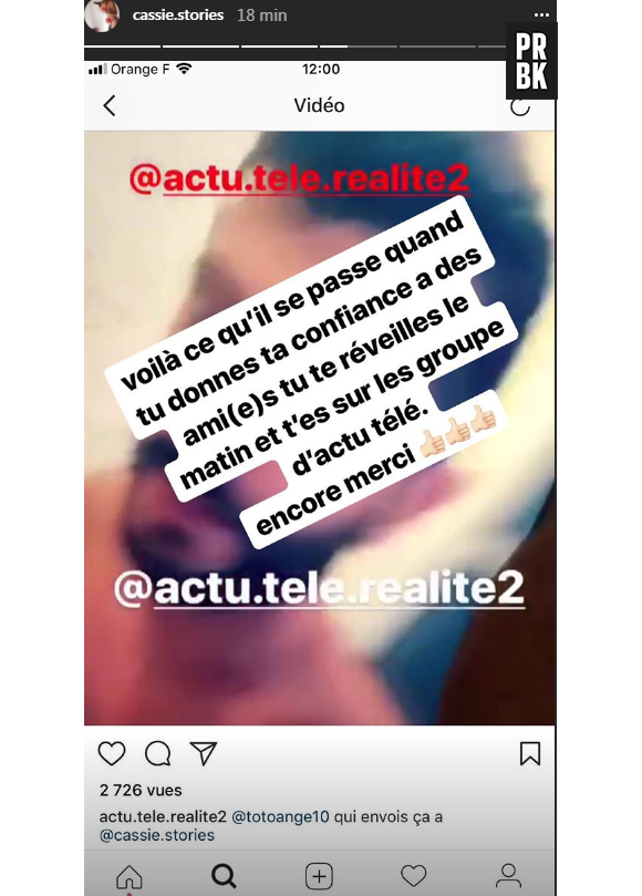 Thomas (Les Anges 10) infidèle à Leana ? Cassie met les choses au clair sur Instagram