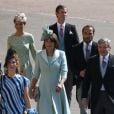  La famille Middleton au mariage de Meghan Markle et du Prince Harry. 