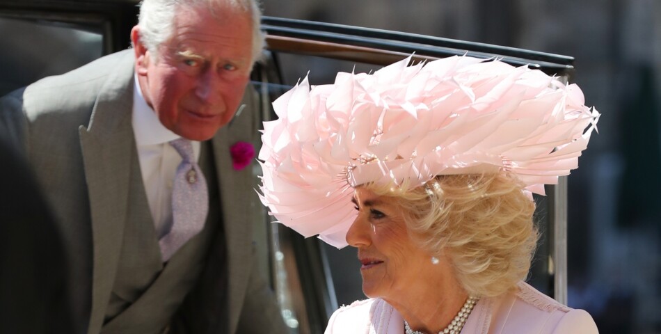 Le Prince Charles et Camilla Parker Bowles au mariage de Meghan Markle et du Prince Harry.