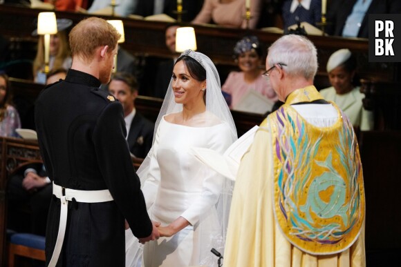 Mariage de Meghan Markle et du Prince Harry : une robe de mariée éblouissante et une cérémonie émouvante !