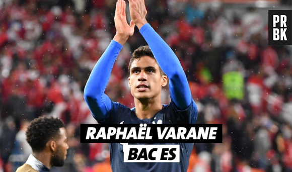 Raphaël Varane a un bac ES