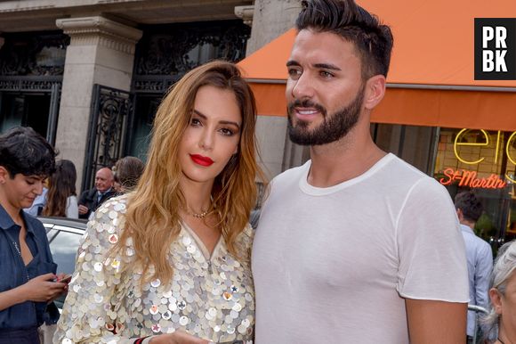 Nabilla Benattia et Thomas Vergara canons à la fashion week parisienne : les amoureux au front row du défilé Jean-Paul Gaultier automne-hiver 2018/2019.