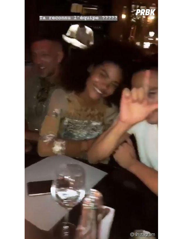 Nabilla Benattia et Thomas Vergara : après le défilé de Jean-Paul Gaultier, ils ont passé la soirée avec Tina Kunakey et Vincent Cassel.