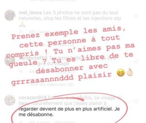 Caroline Receveur répond aux haters sur Instagram
