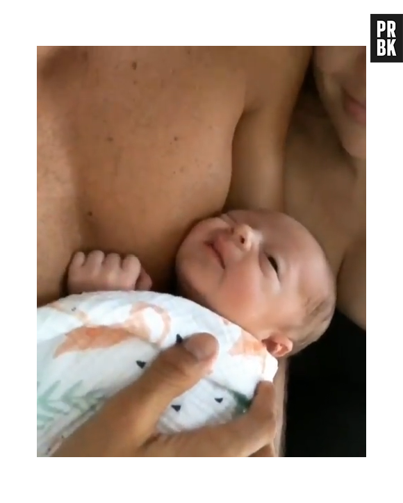 Caroline Receveur et Hugo Philip présentent leur fils Marlon sur Instagram