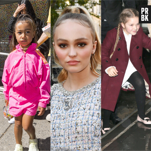 North West, Lily-Rose Depp, Harper Beckham... Ces enfants de stars ont bien changé !