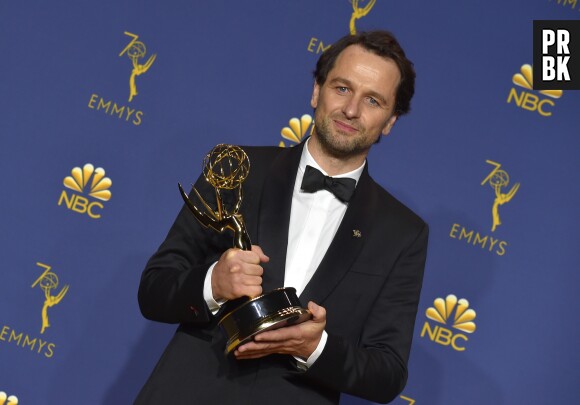 Matthew Rhys gagnant aux Emmy Awards 2018 le 17 septembre à Los Angeles
