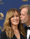 Felicity Huffman et son mari William H. Macy sur le tapis rouge des Emmy Awards 2018 le 17 septembre à Los Angeles