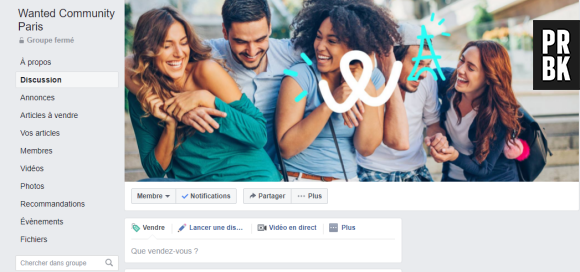 Facebook va donner un million d'euros au groupe d'entraide Wanted