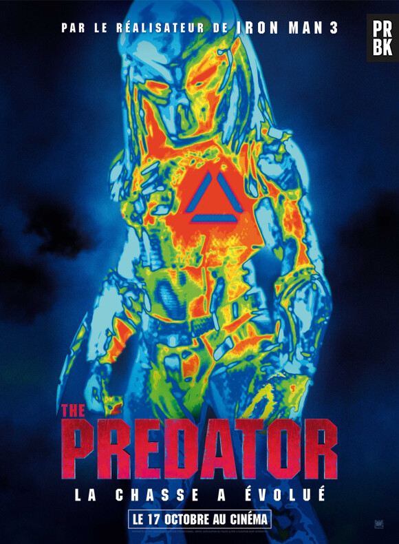 The Predator : photos et affiche.