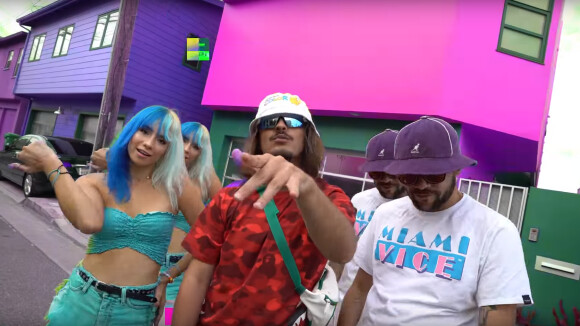 Clip "Bizness" : Lorenzo en plein délire avec ses potes à Los Angeles ?