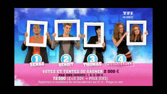 Secret Story 4 ... les nominés du prime du vendredi 17 septembre 2010 sont