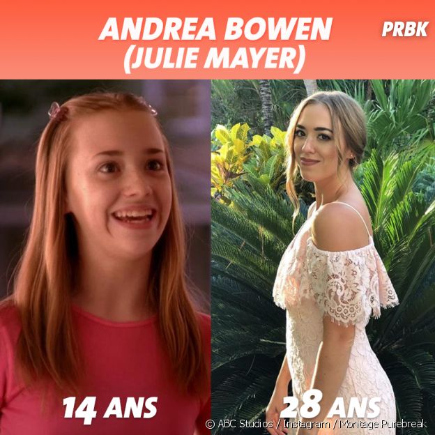 Desperate Housewives : Andrea Bowen au début de la série VS aujourd'hui
