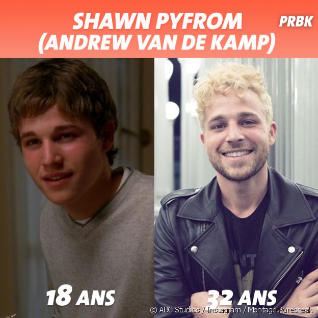 Desperate Housewives : Shawn Pyfrom au début de la série VS aujourd'hui