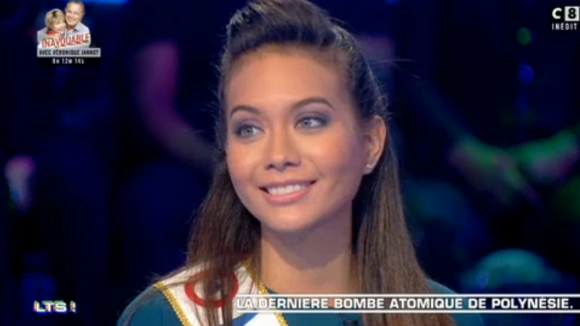 Vaimalama Chaves (Miss France 2019) pleine de répartie face à un Baffie charmé